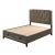 Avantika Fabric/Wood Storage Panel Bed, Eastern King Size