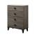 Avantika Fabric/Wood Storage Panel Bedroom Set