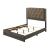 Avantika Fabric/Wood Panel Bed