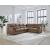 WillowBend L-Shaped Faux Leather 3-Piece Sectional with LAF Loveseat