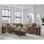 WillowBend L-Shaped Faux Leather 2-Piece Sectional with RAF Loveseat