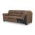 WillowBend L-Shaped Faux Leather 2-Piece Sectional with RAF Loveseat