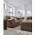 WillowBend L-Shaped Faux Leather 2-Piece Sectional with LAF Loveseat