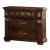 Aspen Bedroom Set with Faux Leather Upholstered Headboard & Footboard