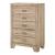 Miquell Wood Veneer/Wood Chest