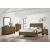 Miquell Wood Veneer/Wood Bed