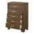 Miquell Wood Veneer/Wood Bedroom Set