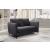 Poppy Velvet Loveseat