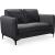 Poppy Velvet Loveseat
