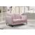 Poppy Velvet Loveseat