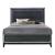 Haiden Wood Panel Bed w/LED Headboard, Queen Size