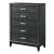 Haiden Wood Panel Bedroom Set w/LED Headboard