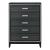 Haiden Wood Panel Bedroom Set w/LED Headboard