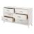 Haiden Wood Panel Bedroom Set w/LED Headboard