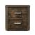 Elettra Wood Nightstand w/2 Drawers