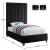 Via Velvet Twin Size Bed