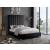 Via Velvet King Size Bed