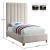 Via Velvet Twin Size Bed