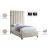 Via Velvet Twin Size Bed