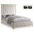 Via Velvet King Size Bed