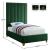 Via Velvet Twin Size Bed