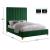 Via Velvet Queen Size Bed