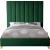 Via Velvet King Size Bed