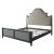 House Beatrice Fabric/Wood Panel Bedroom Set