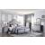 House Beatrice Fabric/Wood Panel Bedroom Set