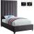 Via Velvet Twin Size Bed