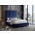 Via Velvet Queen Size Bed