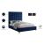 Via Velvet King Size Bed
