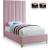 Via Velvet Twin Size Bed