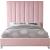 Via Velvet Queen Size Bed