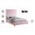 Via Velvet King Size Bed
