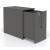 Boxi Office Lockable Storage Tower w/2 Shelves & Pencil Tray