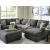 Edenfield 3-Piece Polyester U-Shaped Sectional Sofa w/Right Arm Chaise Facing