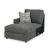 Edenfield 3-Piece Polyester U-Shaped Sectional Sofa