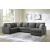 Edenfield 3-Piece Polyester U-Shaped Sectional Sofa w/Right Arm Chaise Facing