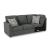 Edenfield 3-Piece Polyester U-Shaped Sectional Sofa w/Right Arm Chaise Facing