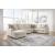Edenfield 3-Piece Polyester U-Shaped Sectional Sofa w/Left Arm Chaise Facing