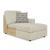 Edenfield 3-Piece Polyester U-Shaped Sectional Sofa w/Right Arm Chaise Facing