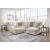 Edenfield 3-Piece Polyester U-Shaped Sectional Sofa w/Right Arm Chaise Facing