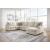 Edenfield 3-Piece Polyester U-Shaped Sectional Sofa w/Right Arm Chaise Facing