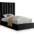 Enzo Velvet Twin Size Bed