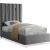 Enzo Velvet Twin Size Bed