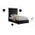 Zuma Velvet Twin Size Bed