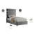 Zuma Velvet Twin Size Bed