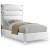 Zuma Velvet Twin Size Bed