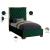 Lana Velvet Twin Size Bed
